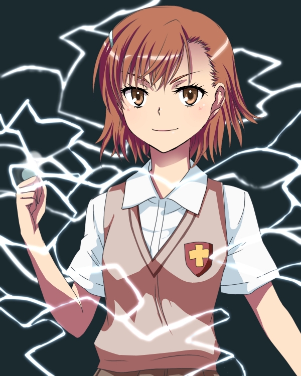 misaka mikoto (toaru majutsu no index and 1 more) drawn by chirosuke