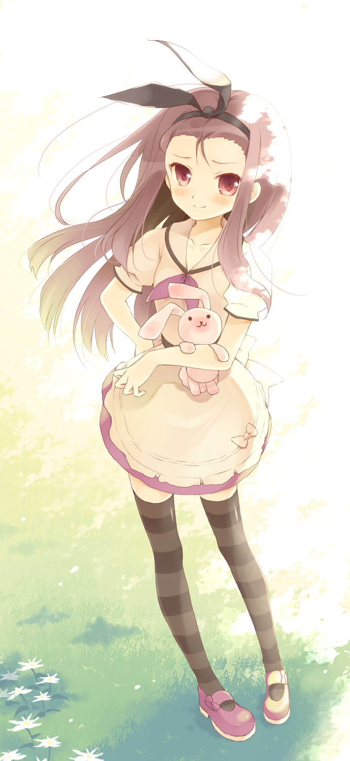 minase iori and usa-chan (idolmaster) drawn by komi_zumiko