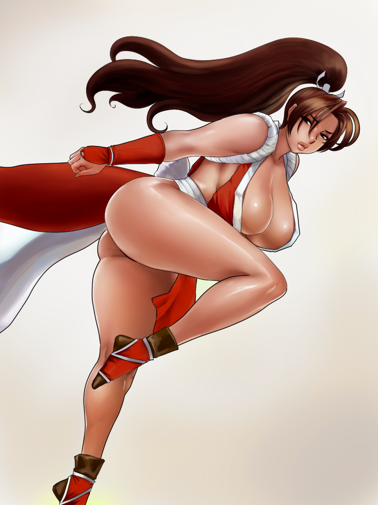 shiranui mai (the king of fighters and 1 more) drawn by matoyama