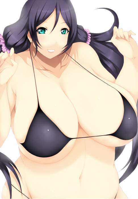 tojo nozomi (love live! and 1 more) drawn by tsukasawa_takamatsu