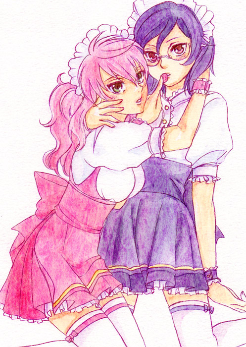 tieria erde and feldt grace (gundam and 1 more) drawn by ura