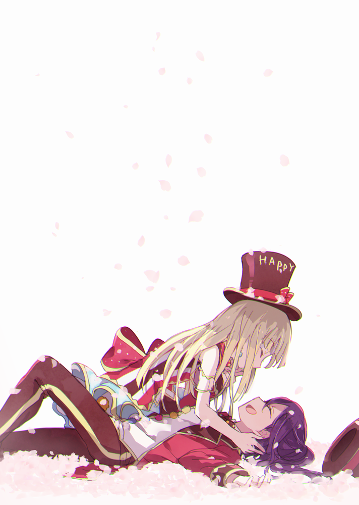 tsurumaki kokoro and seta kaoru (bang dream!) drawn by makino_(727me727)