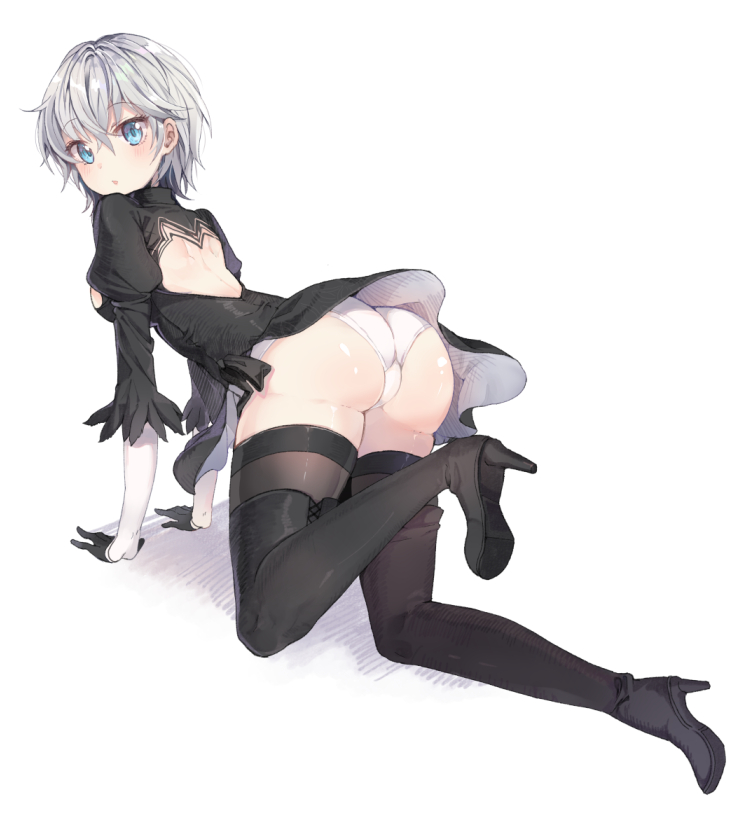 2b and anastasia (idolmaster and 3 more) drawn by chocho_(homelessfox)