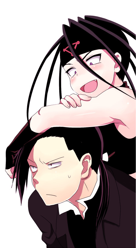 ling yao, greed, and envy (fullmetal alchemist) drawn by itou_(itsuko)