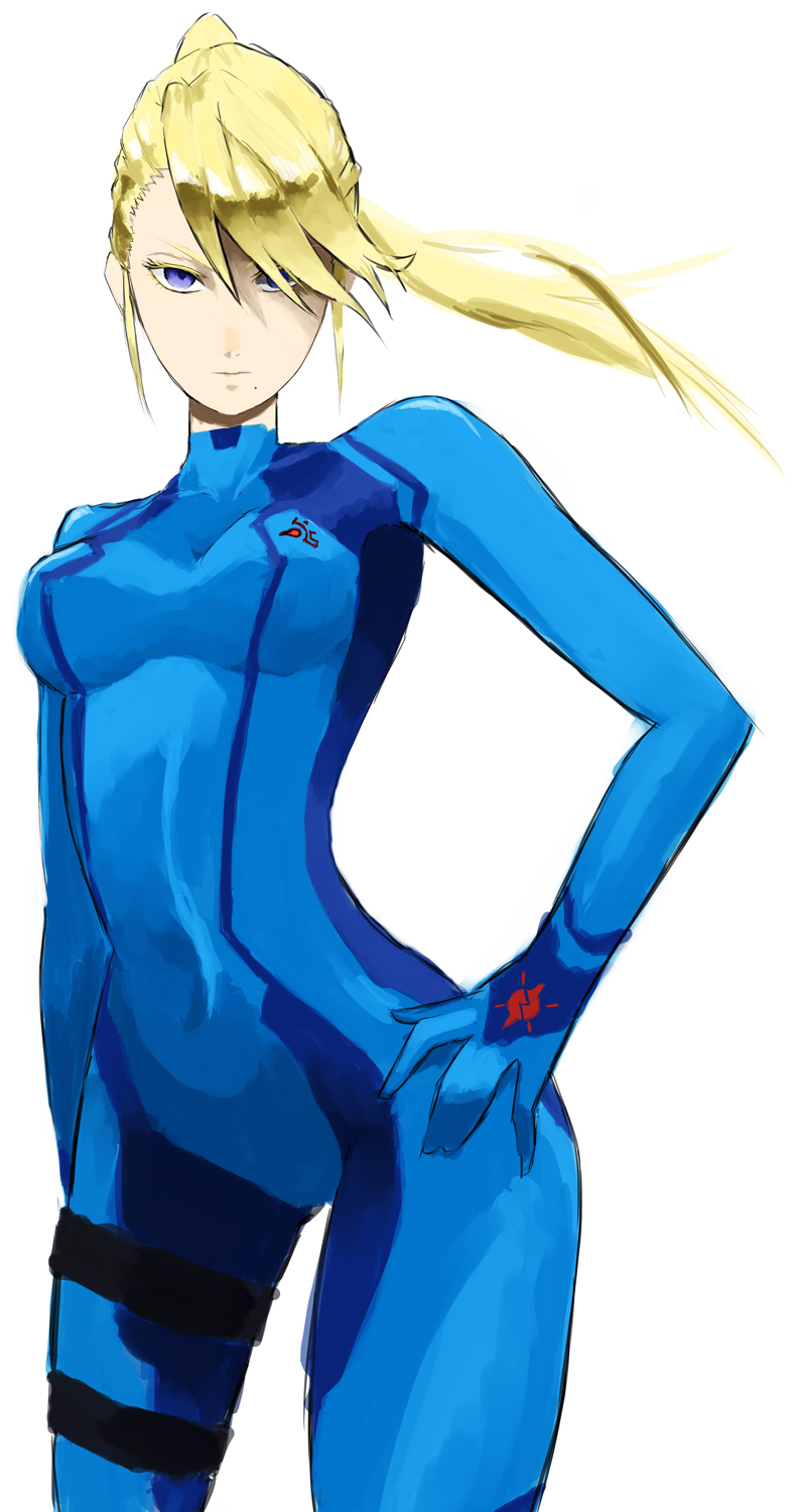 samus aran (metroid and 1 more) drawn by cloud_(bara31042525)