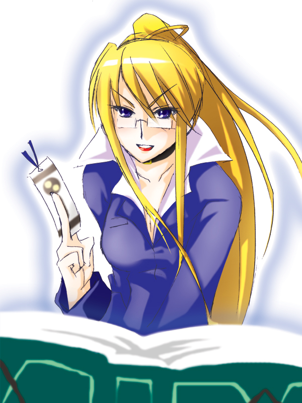 margery daw and marchosias (shakugan no shana) drawn by piku