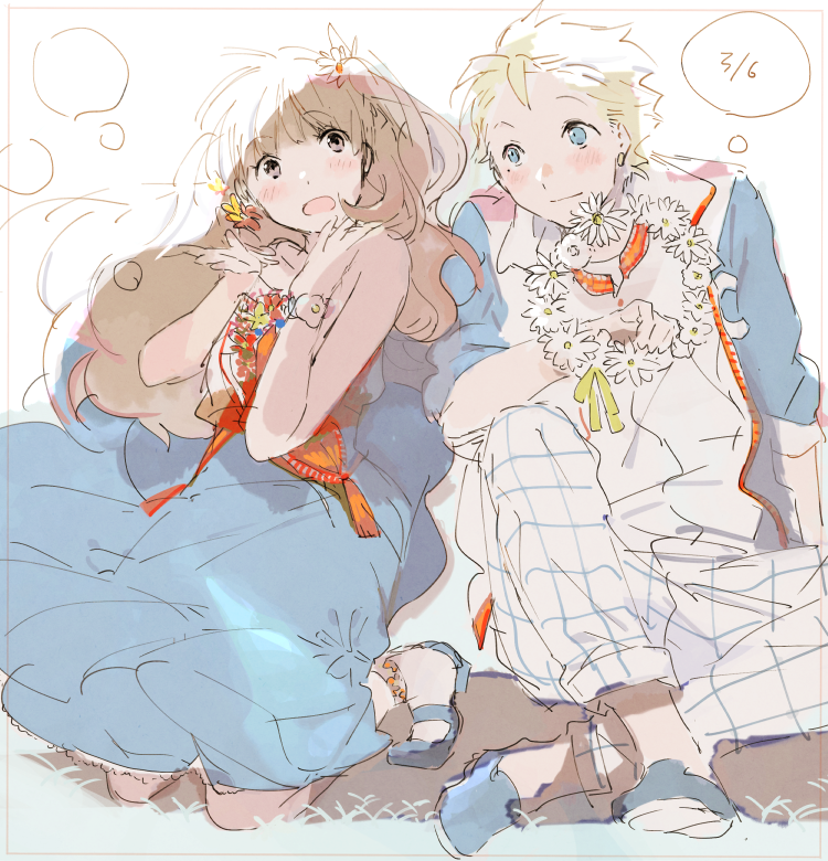 tachibana chizuru and satou masaki (kimi to boku) drawn by roku_(tsua-kihuyu)