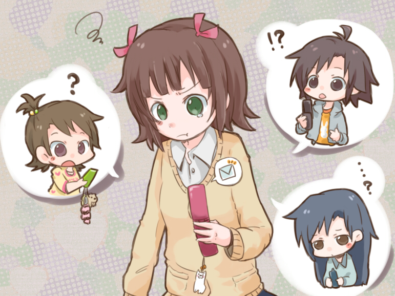 kisaragi chihaya, amami haruka, kikuchi makoto, and futami ami (idolmaster) drawn by kogata_nosuke