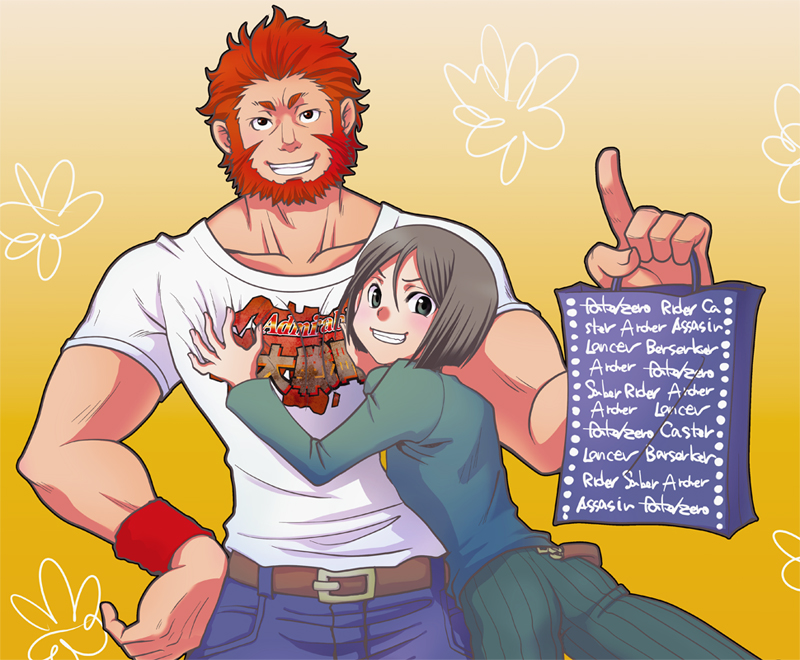 waver velvet and iskandar (fate and 1 more) drawn by mimikchu