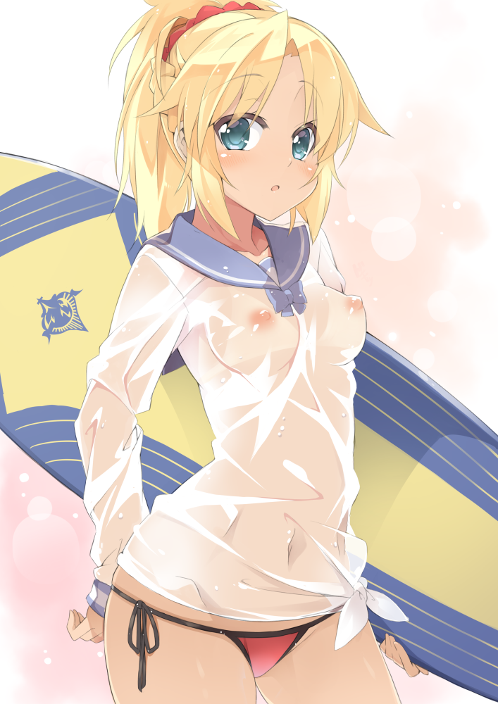 mordred (fate and 2 more) drawn by sasakura