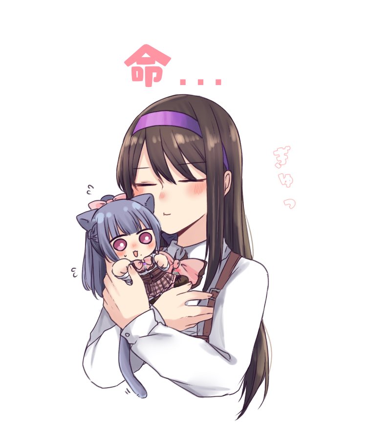 fukuyama jeanne sachie and kishimoto maria mirai (assault lily) drawn by nigari_(ngari_0115)