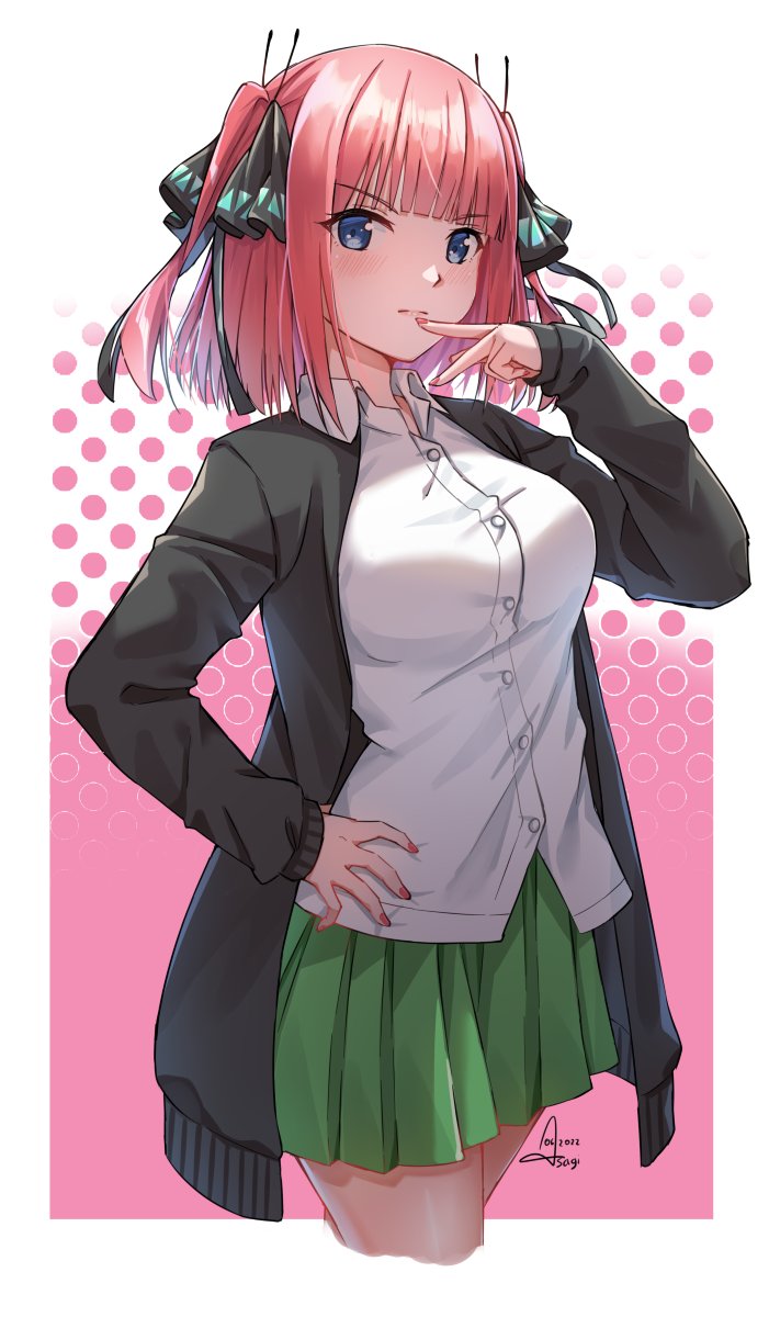 nakano nino (go-toubun no hanayome) drawn by sundajin_asagi