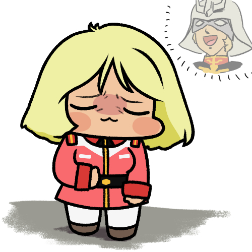 char aznable and sayla mass (gundam and 1 more) drawn by jazz_jack