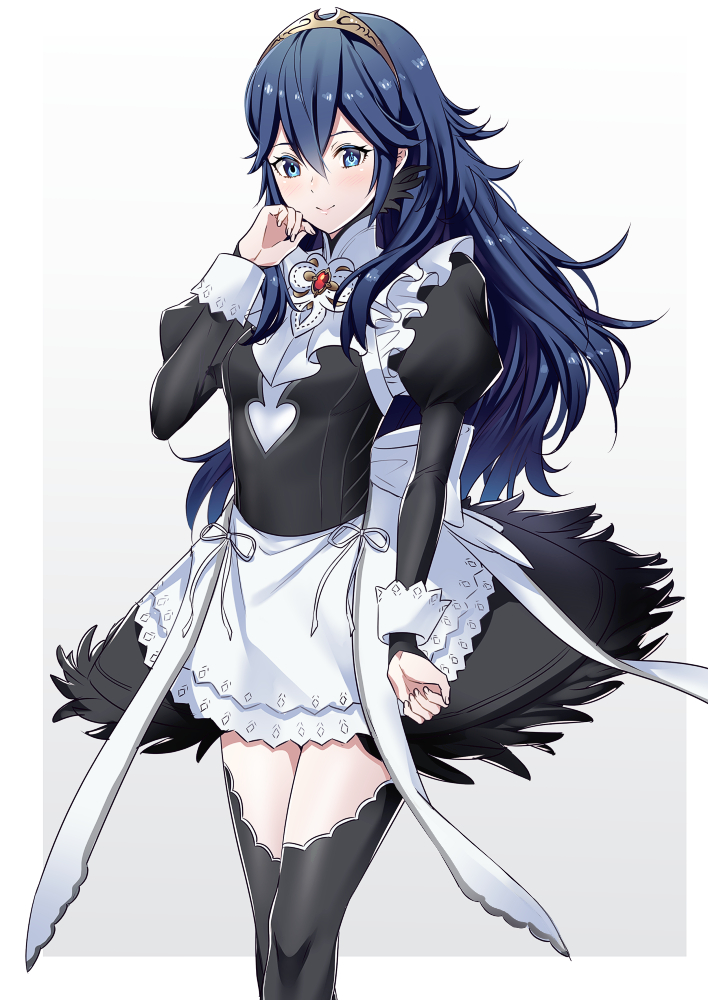 lucina and flora (fire emblem and 2 more) drawn by ameno_(a_meno0)