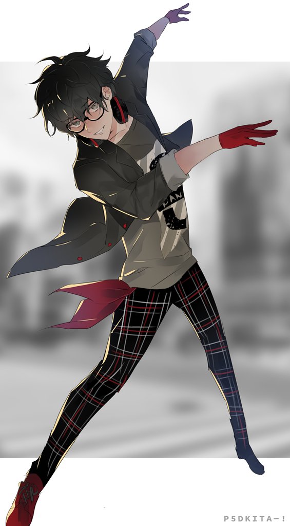 amamiya ren (persona and 3 more) drawn by dobuki