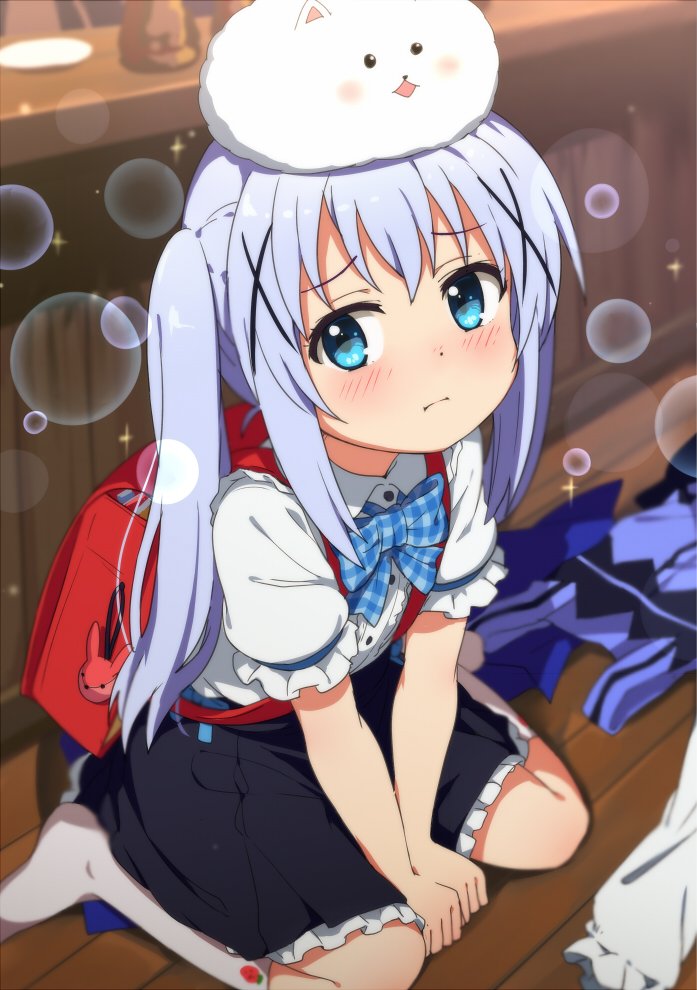 kafuu chino and tippy (gochuumon wa usagi desu ka?) drawn by ogipote