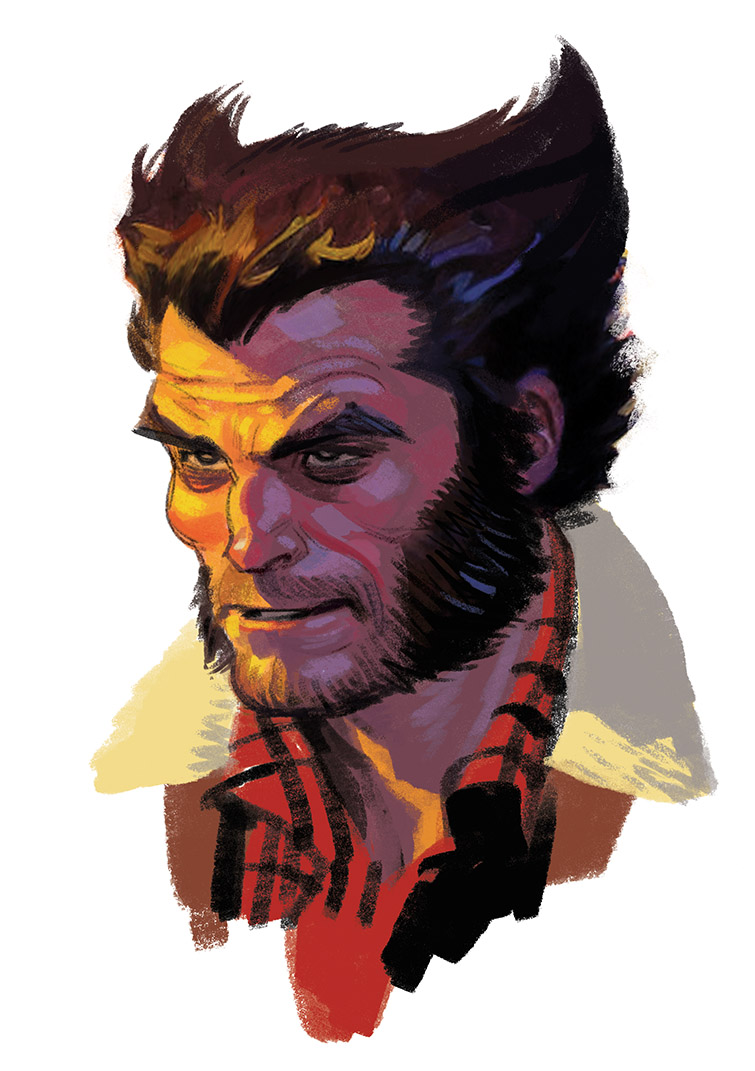 james howlett (marvel and 1 more) drawn by greg_smallwood