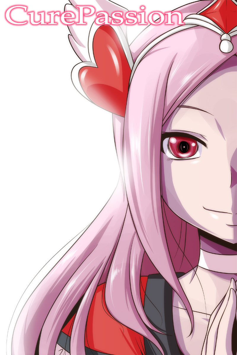 higashi setsuna and cure passion (precure and 1 more) drawn by nishi_koutarou