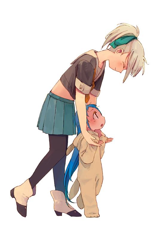 samidare and yuubari (kantai collection) drawn by takishima_asaka