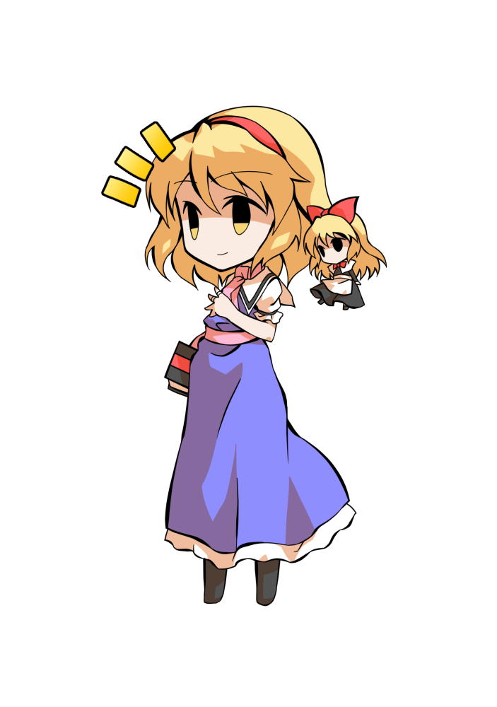 alice margatroid and shanghai doll (touhou) drawn by dairi