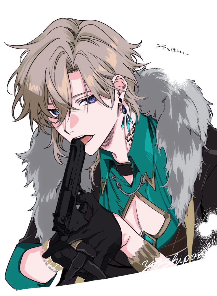 aventurine (honkai and 1 more) drawn by yoppishima