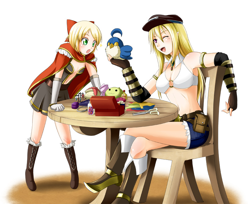 creator, whitesmith, poporing, spore, and filir (ragnarok online) drawn by kanzuki_yuu