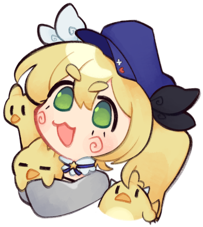 dokibird and dragoon (indie virtual youtuber) drawn by sherbovania