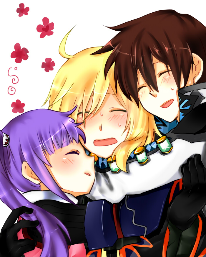 sophie, asbel lhant, and richard (tales of and 1 more) drawn by k_(pixiv_342000)