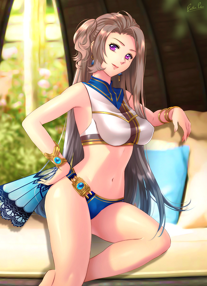 vita clotilde (eiyuu densetsu and 4 more) drawn by esther_shen