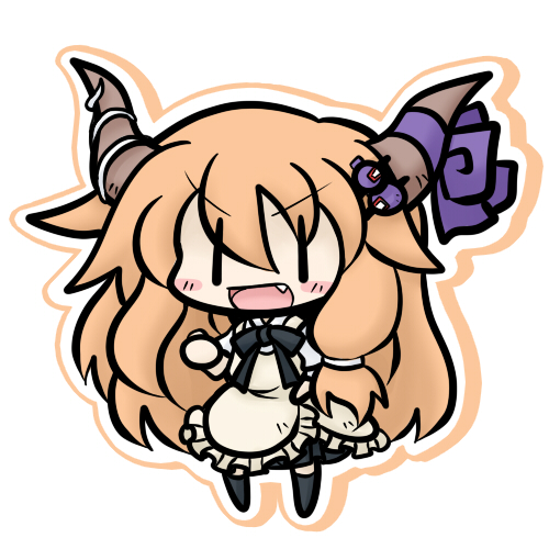 ibuki suika and inami mahiru (touhou and 1 more) drawn by yanagi_(nurikoboshi)