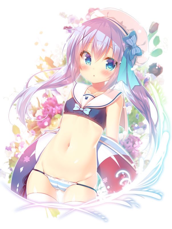 kafuu chino (gochuumon wa usagi desu ka?) drawn by mitsumomo_mamu