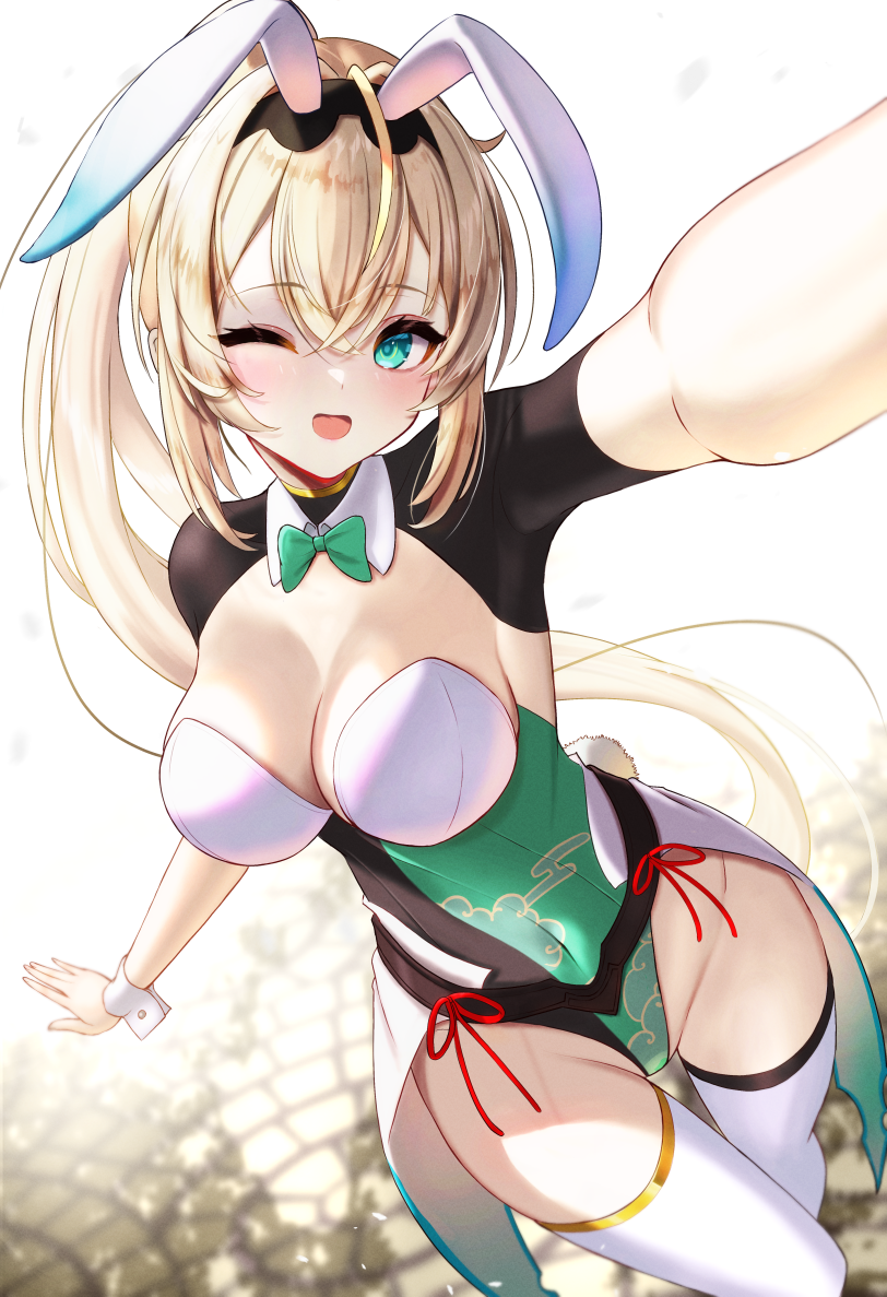 kazama iroha (hololive) drawn by inari_(ambercrown)