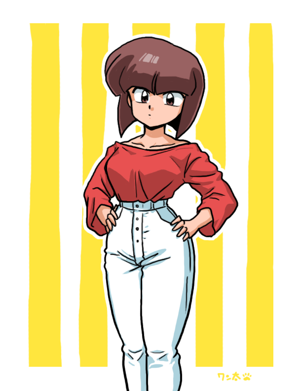 tendou nabiki (ranma 1/2) drawn by wanta_(futoshi)