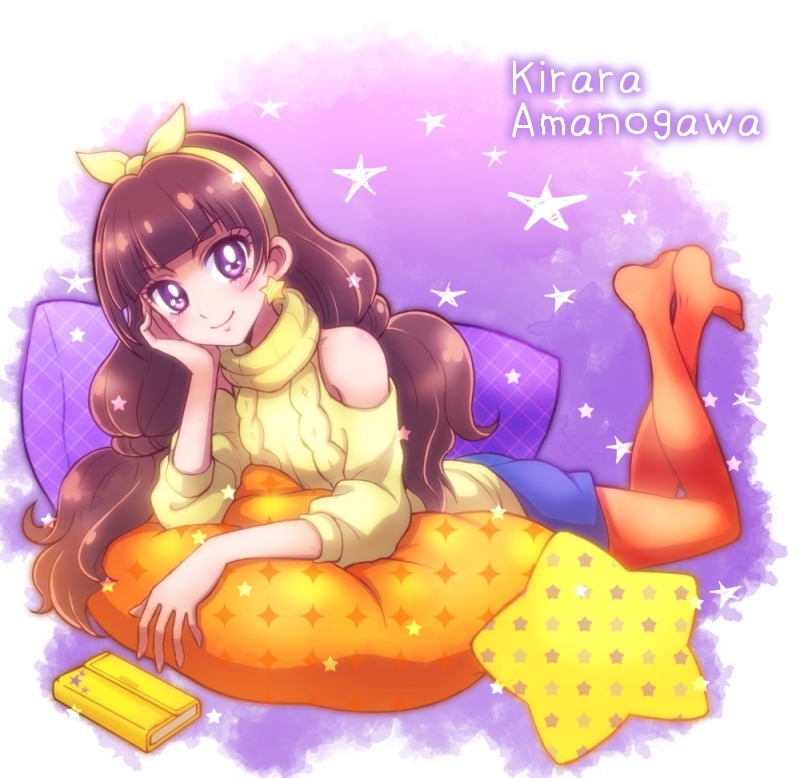 amanogawa kirara (precure and 1 more) drawn by nanjou_akimasa