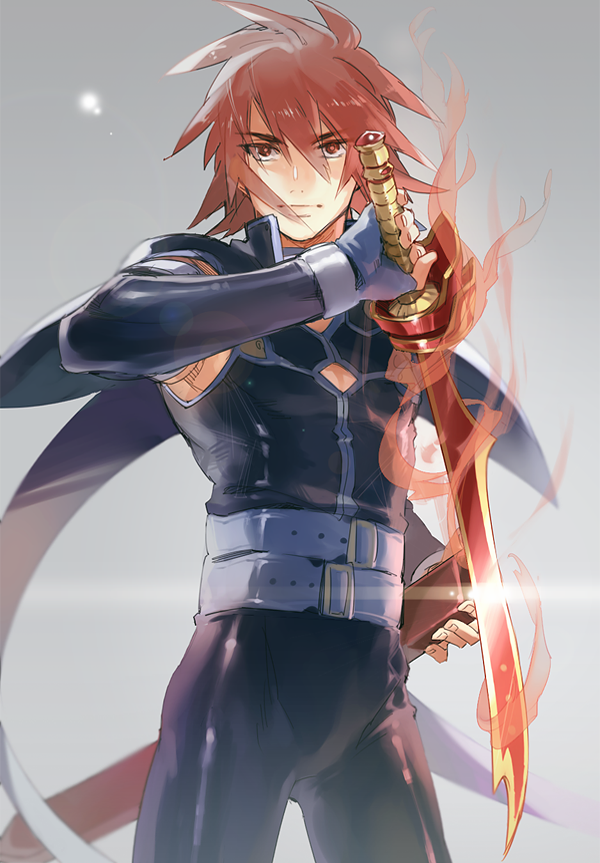 kratos aurion (tales of and 1 more) drawn by fuji_azuki