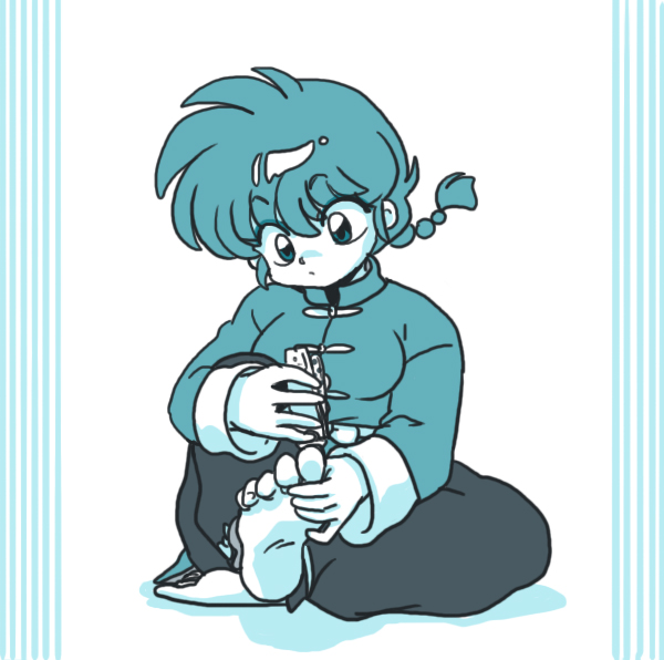 ranma-chan (ranma 1/2) drawn by wanta_(futoshi)