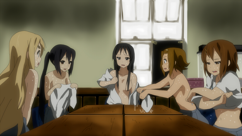 akiyama mio, nakano azusa, hirasawa yui, tainaka ritsu, and kotobuki tsumugi (k-on!) drawn by watanore