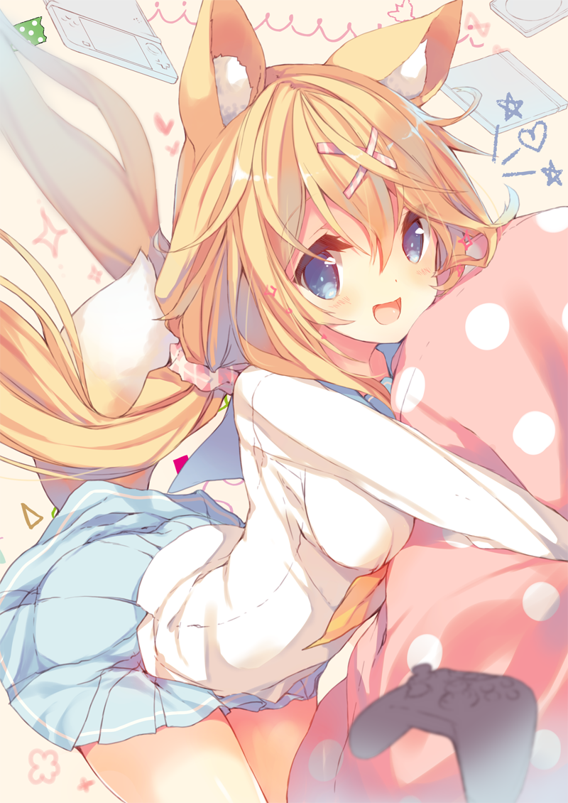amamiya mei (mofumofu channel and 1 more) drawn by p19