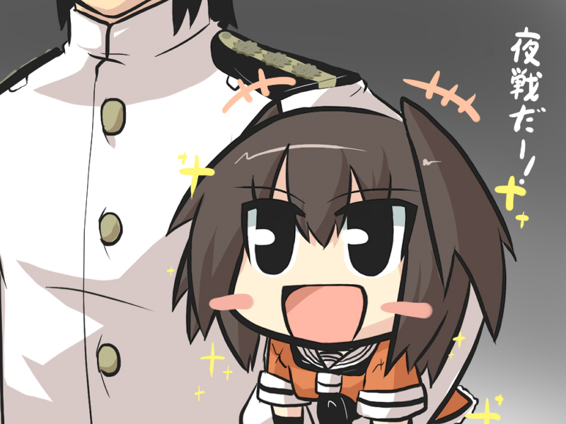 admiral and sendai (kantai collection) drawn by goma_(gomasamune)