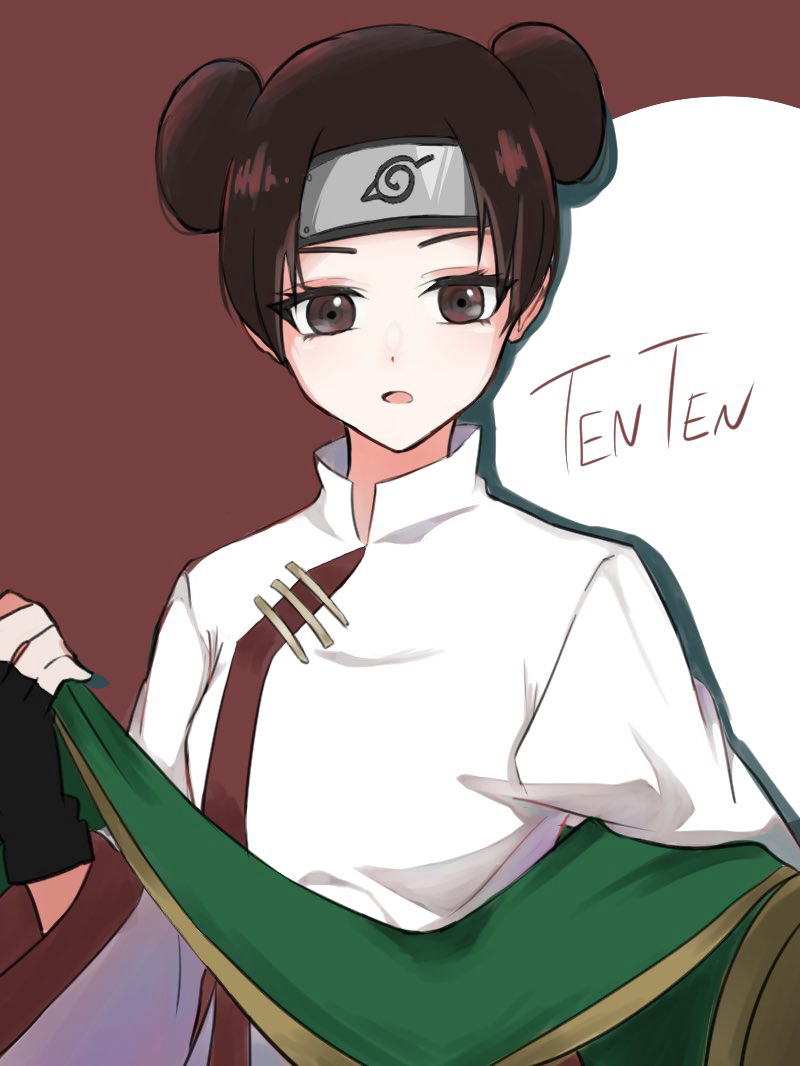 tenten (naruto and 1 more) drawn by ucyuji_n