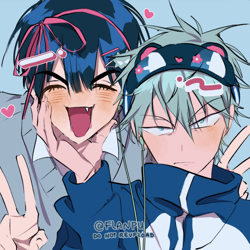 till and ivan (alien stage) drawn by flanpu