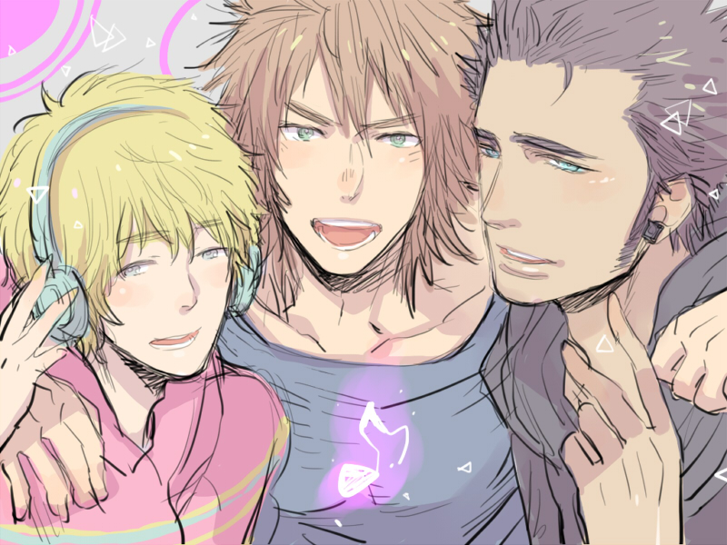 yuu, kyo, and wil (vocaloid and 1 more) drawn by kijima_hyogo
