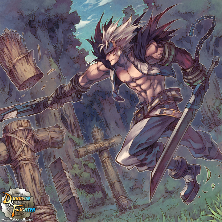 male slayer (dungeon and fighter) drawn by yi_lee