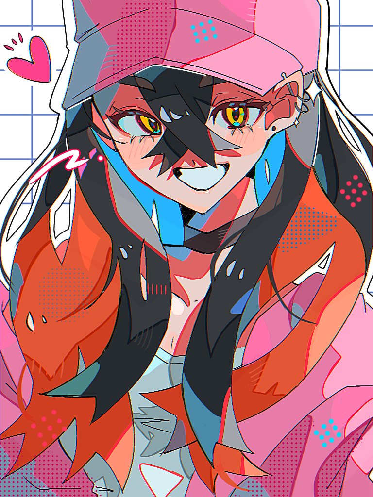 carmine (pokemon and 1 more) drawn by hami_(3hm6gebdf619771)
