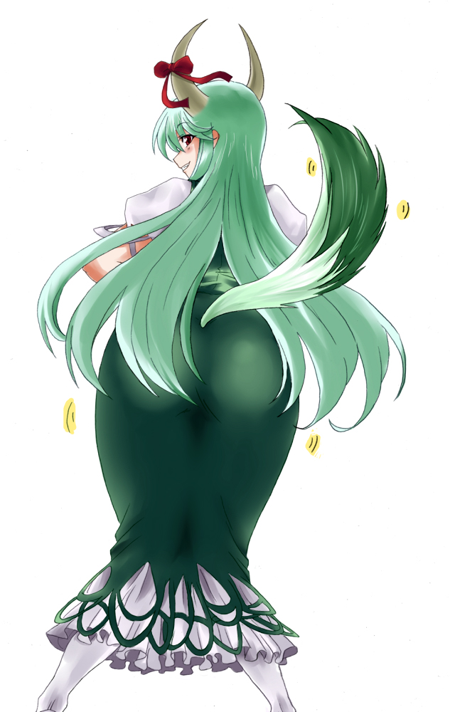 kamishirasawa keine and ex-keine (touhou) drawn by ooike_teru