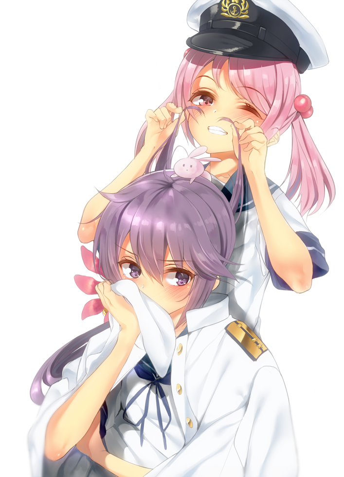 akebono and sazanami (kantai collection) drawn by satou_pikuta