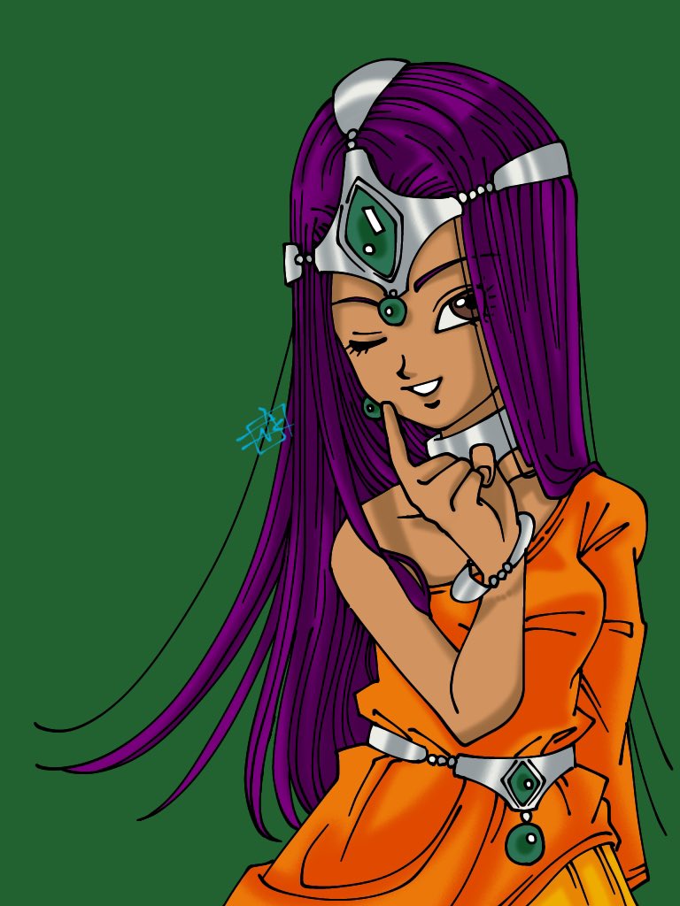 minea (dragon quest and 1 more) drawn by okita_(sukult_4)