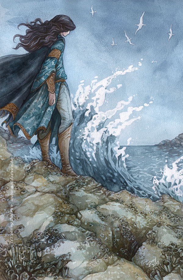 maglor (tolkien's legendarium and 1 more) drawn by jenny_dolfen
