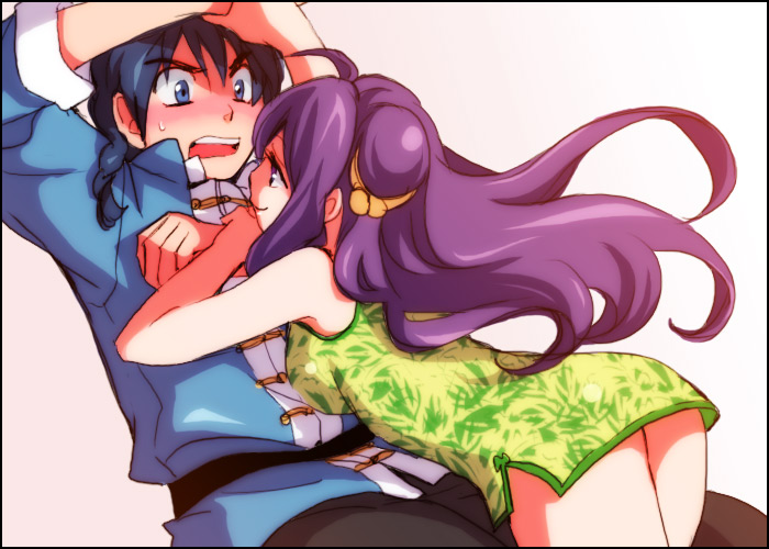 shampoo and saotome ranma (ranma 1/2) drawn by harumi_chihiro