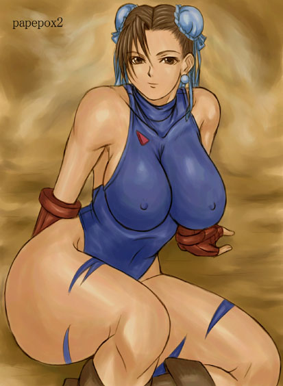 chun-li and cammy white (street fighter) drawn by papepox2
